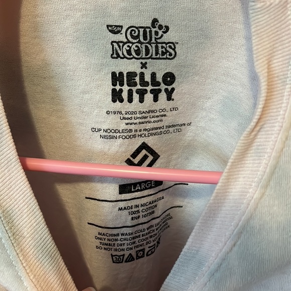 Ramen x Hello Kitty Tie Dye Crop Long Sleeve - Picture 3 of 5